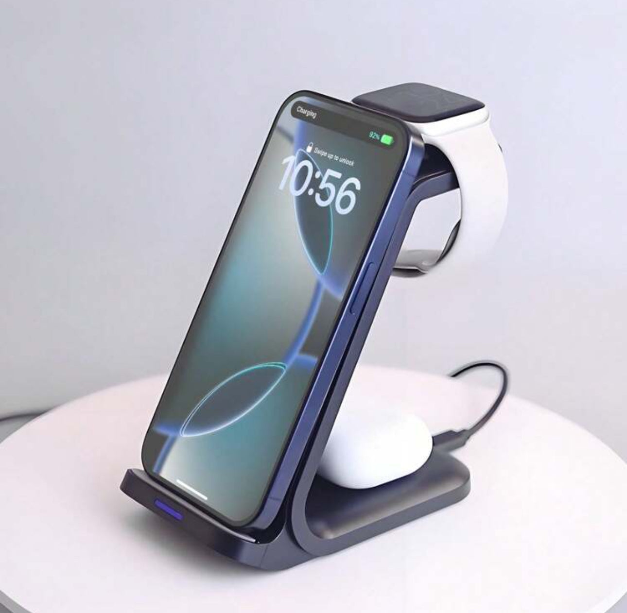 Chargeur sans fil double