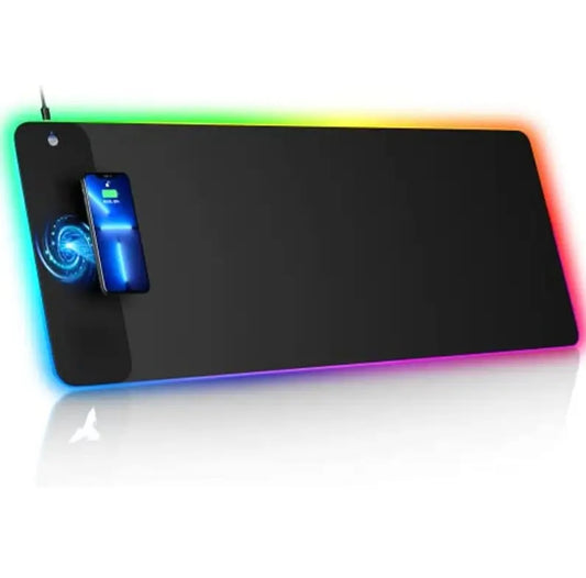 Tapis de Souris Sans Fil avec Charge Rapide