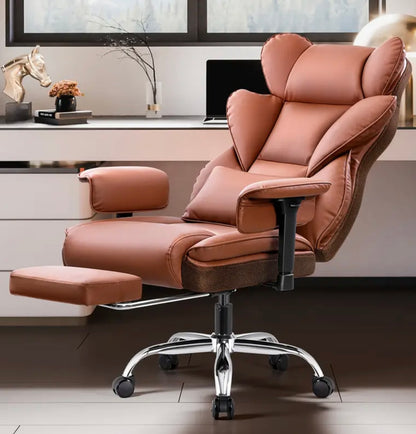 Fauteuil de Bureau avec Repose-Pieds